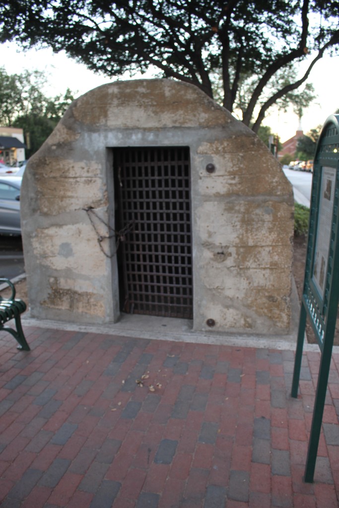 This calaboose was a temporary holding cell for criminals in the Old West. 