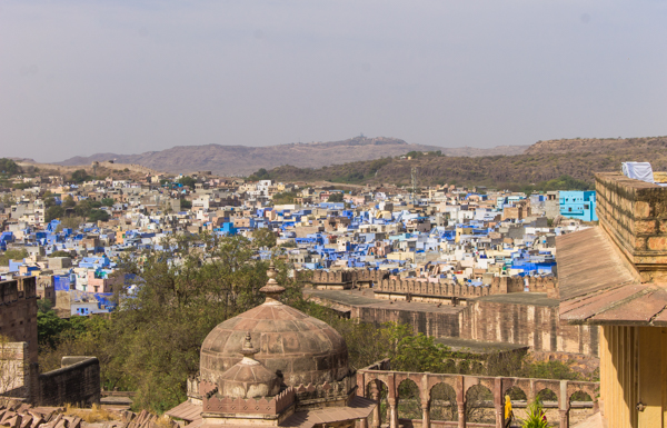 Jodhpur - the Blue City. 