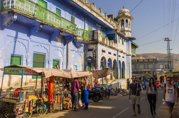 There's lots to buy in Pushkar, especially if you're into hippie clothing and cheap leather purses. 